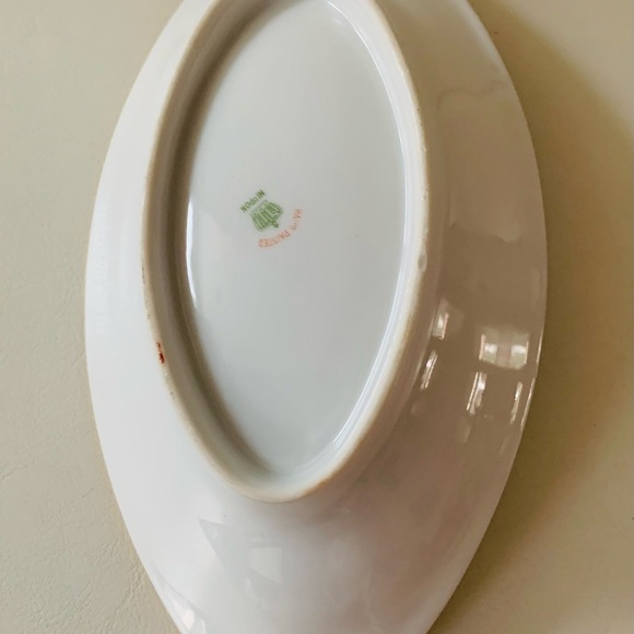 Nippon Hand-Painted Relish Dish
Beautiful Floral Scene 9" Length... - Picture 5 of 8